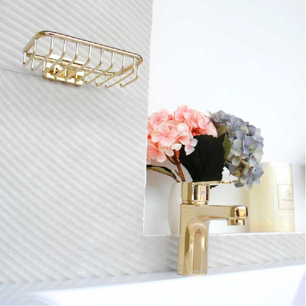 PORTA JABÓN RUBO ORO ATACAMA