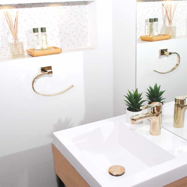 TOALLERO ARO RUBO ORO ATACAMA