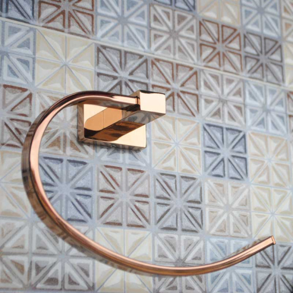 TOALLERO ARO RUBO COBRE LÁSCAR