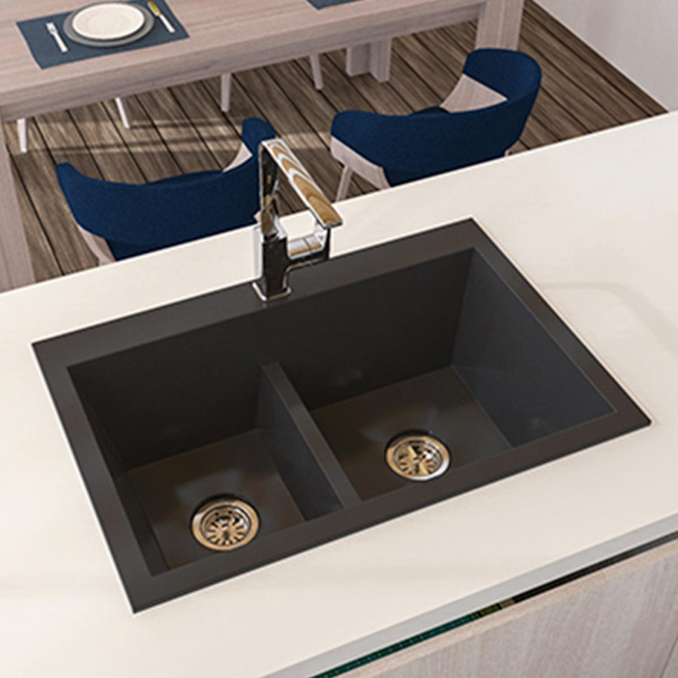 LAVAPLATOS KOA 84x56 NEGRO