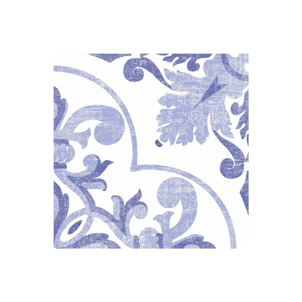 CUADRADO AZIM AZUL 19,8x19,8cm