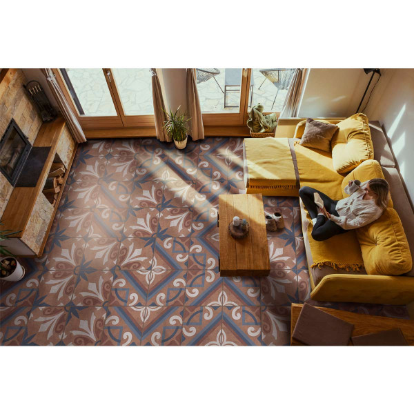 PISO PARED ALFARERO MARCO TERRACOTA CARA UNICA 30.6x30.6cm