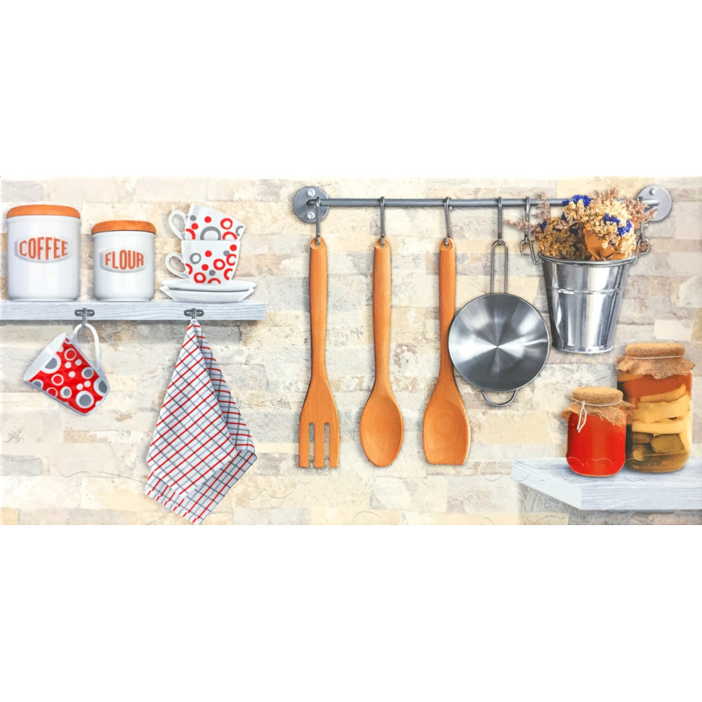 BASE DECORADA MURAL CAZORLA MULTICOLOR 2 PIEZAS