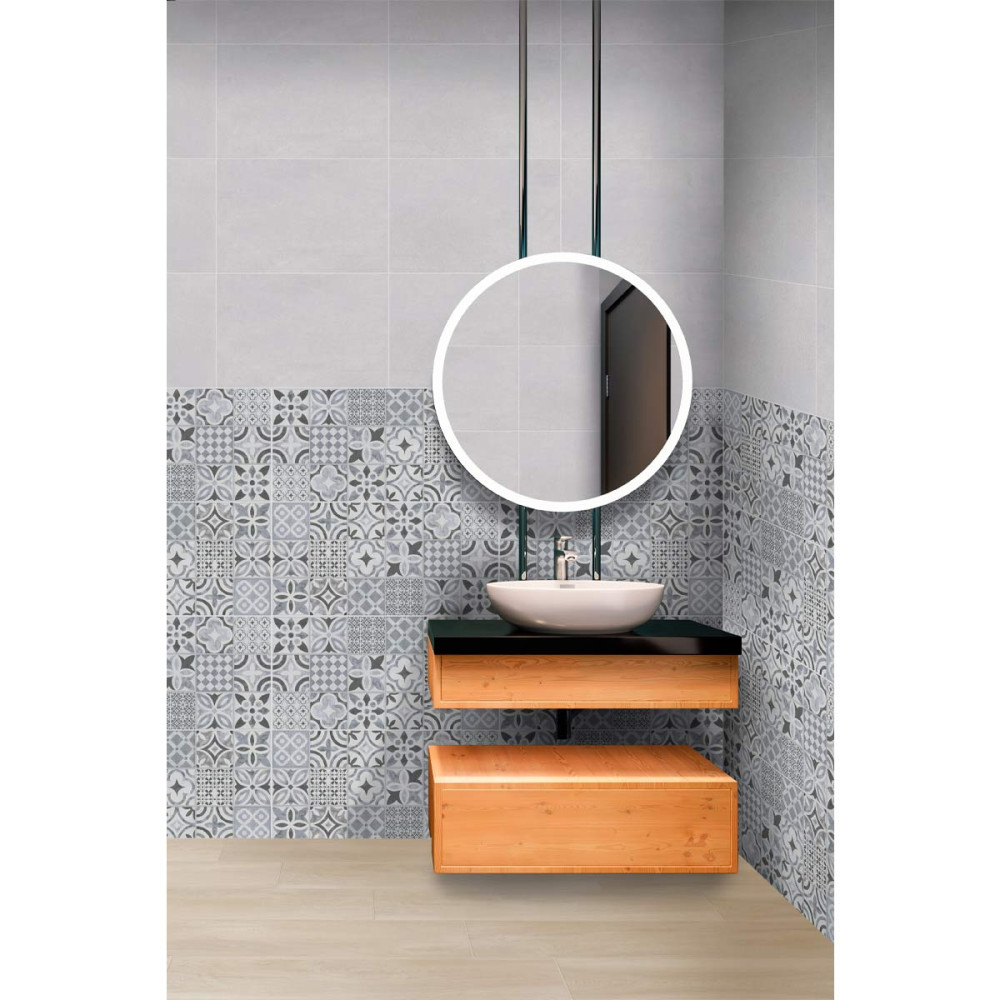 BASE DECORADA PISO PARED TEJADA GRIS