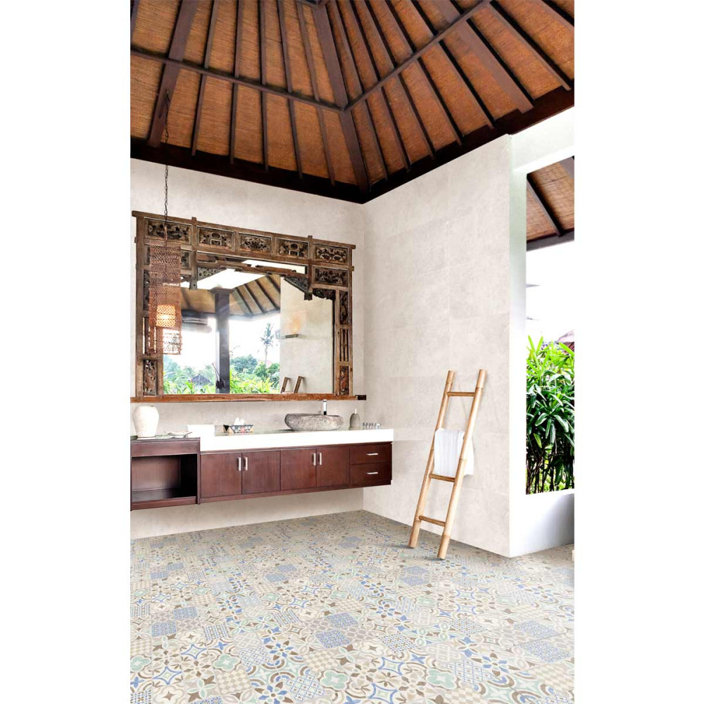 BASE DECORADA PISO PARED TEJADA MULTICOLOR