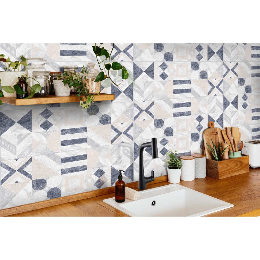 BASE DECORADA MARMI MULTICOLOR 30x75